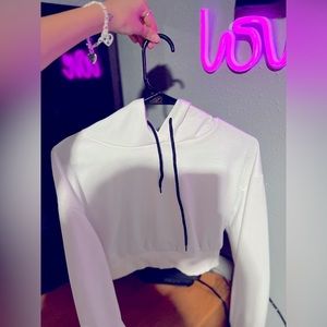 Hooded Cropped top